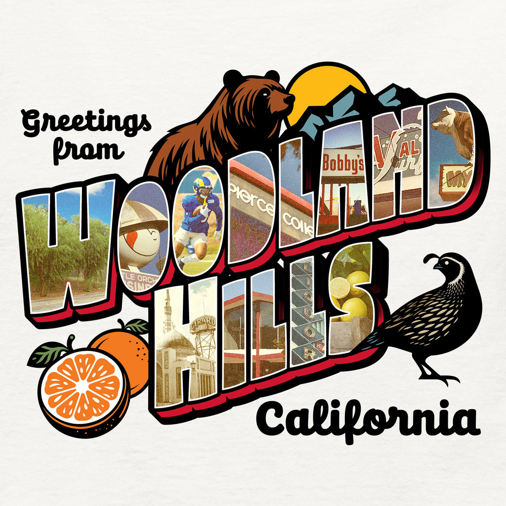 Women’s Greetees Woodland Hills t-shirt