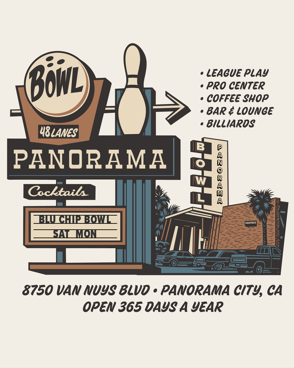 Greetees Panorama Bowl Hoodie