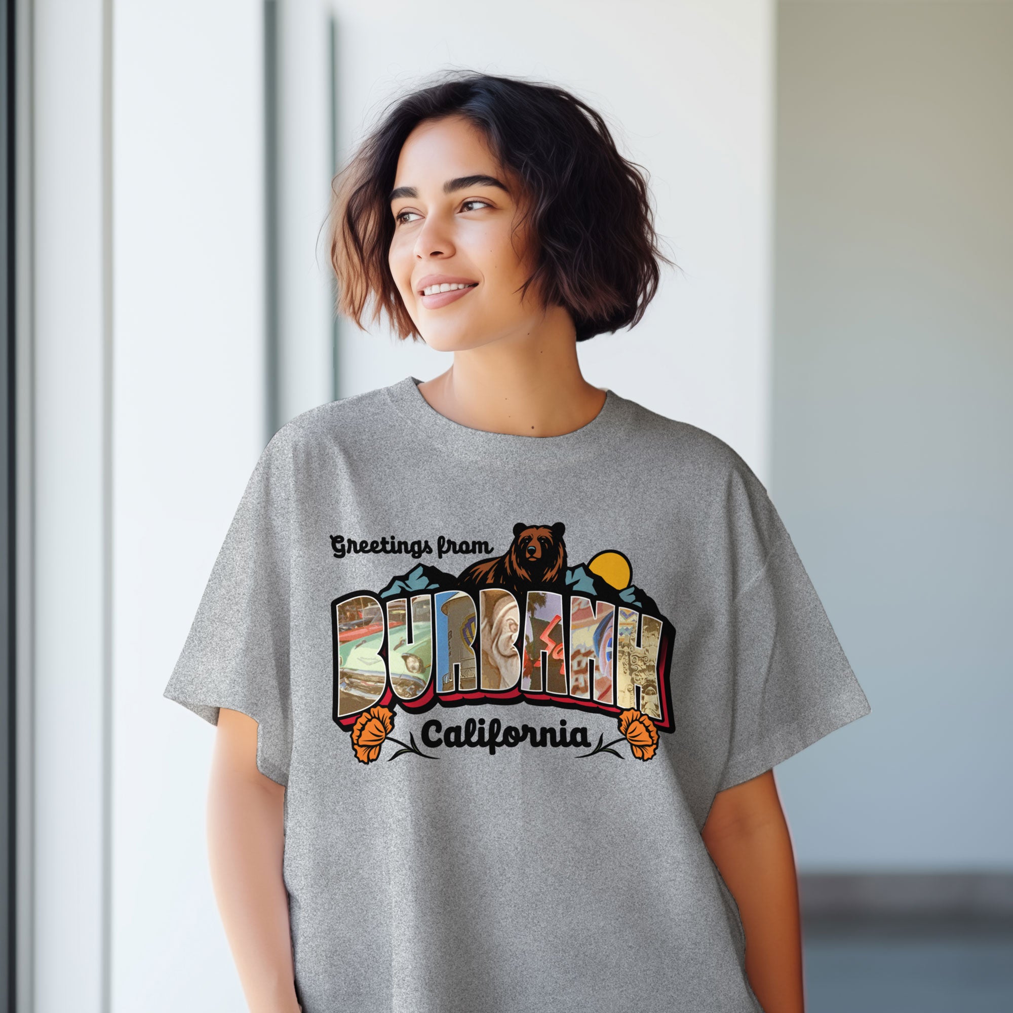 Women’s Greetees Burbank t-shirt
