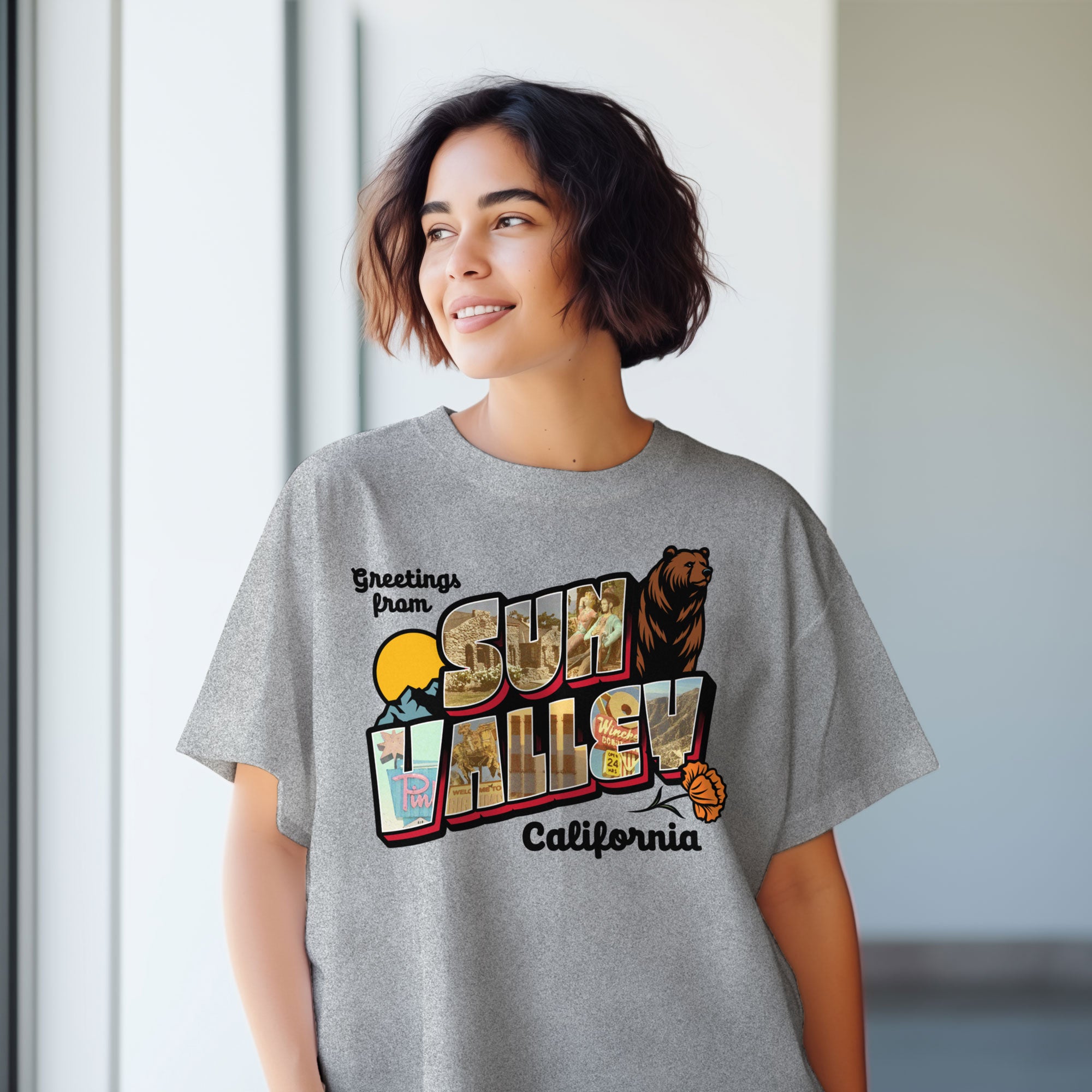 Women’s Greetees Sun Valley t-shirt