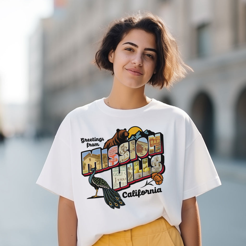 Women’s Greetees Mission Hills t-shirt