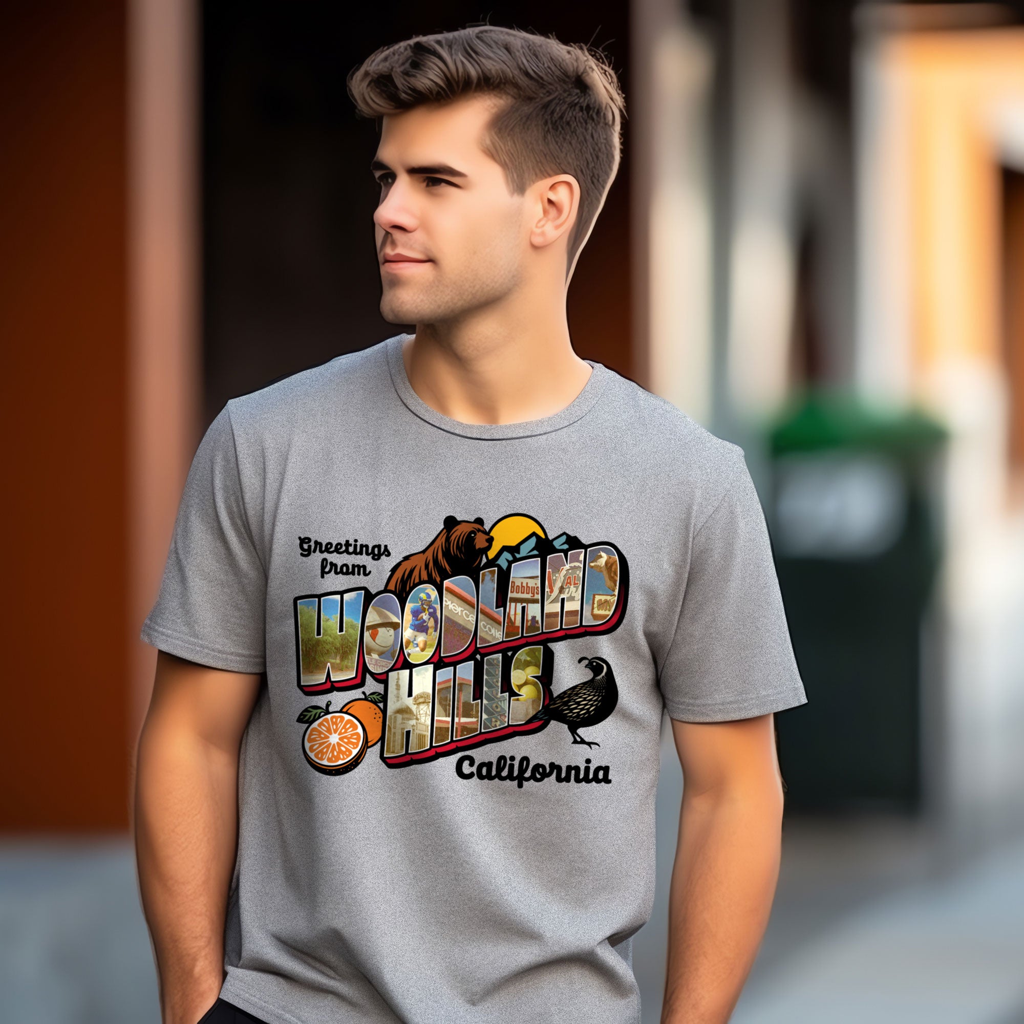 Greetees Woodland Hills T-shirt