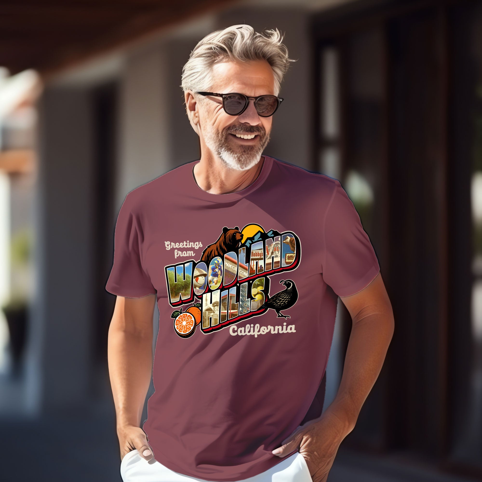 Greetees Woodland Hills Premium T-shirt