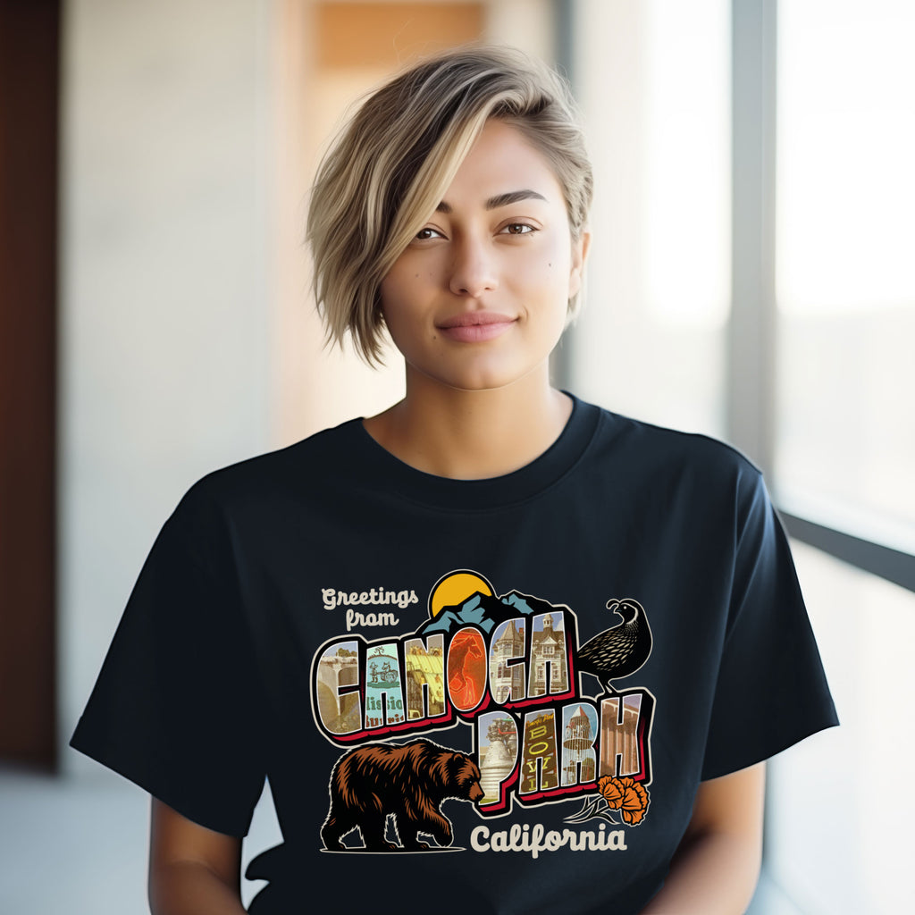 Women’s Greetees Canoga Park t-shirt