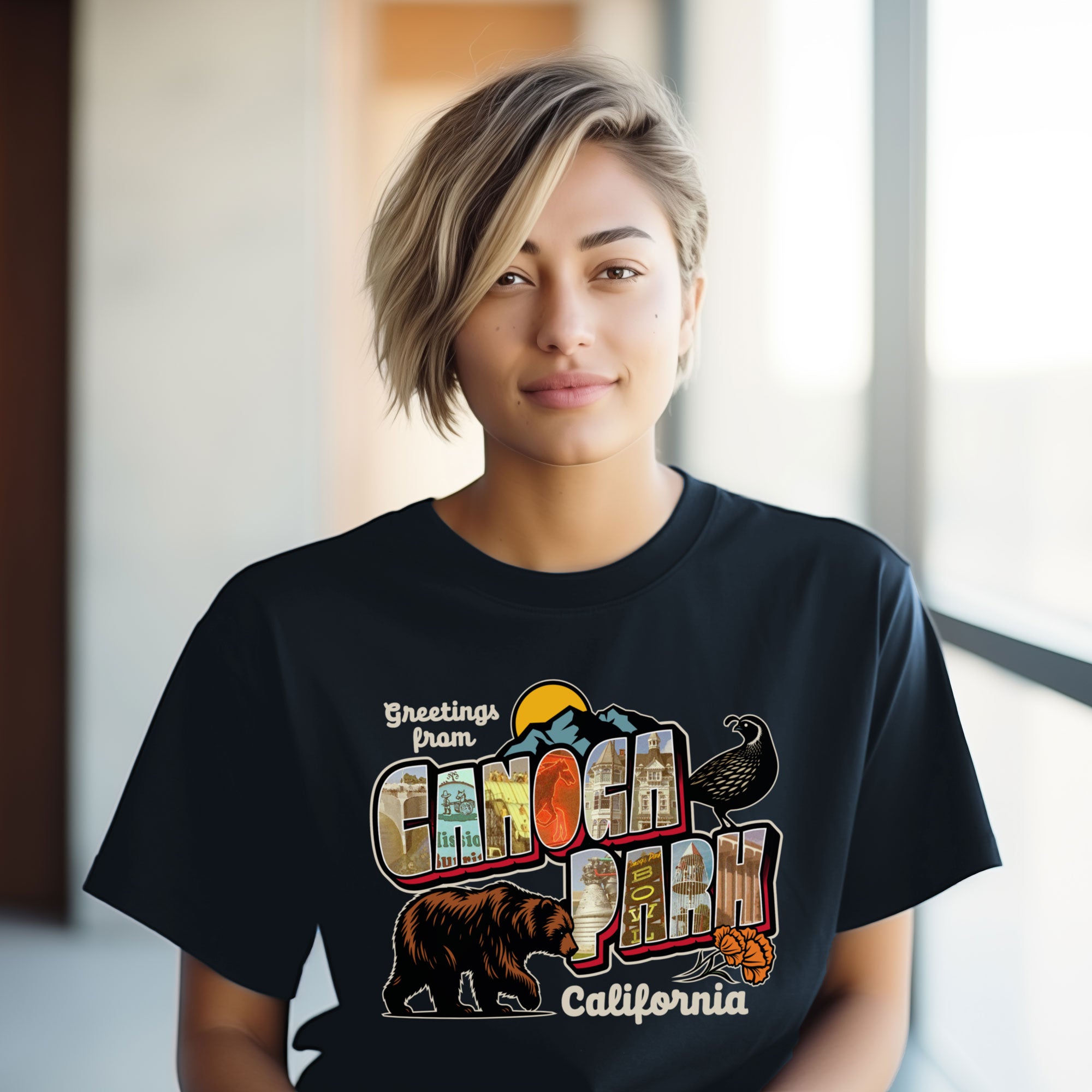 Women’s Greetees Canoga Park t-shirt