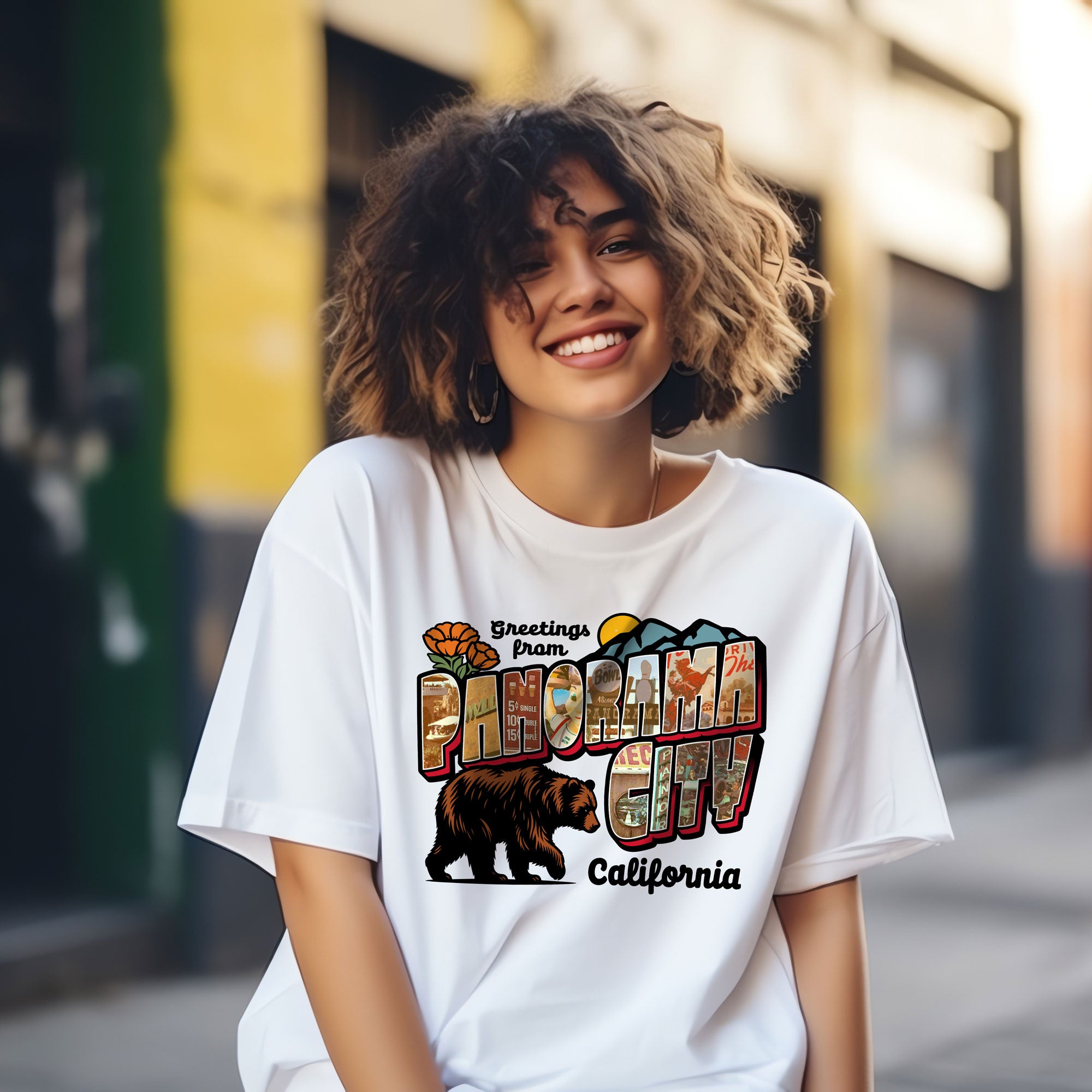 Women’s Greetees Panorama City t-shirt