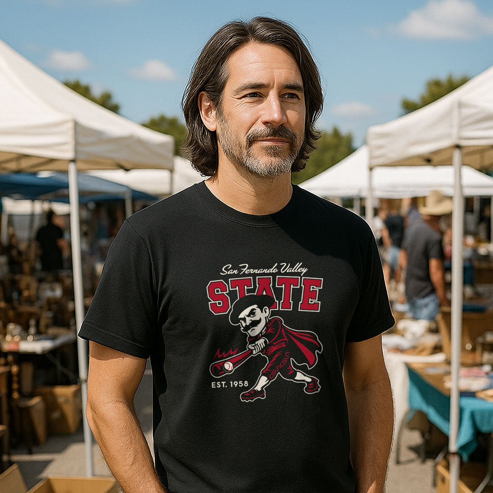 Greetees San Fernando Valley State Baseball T-shirt