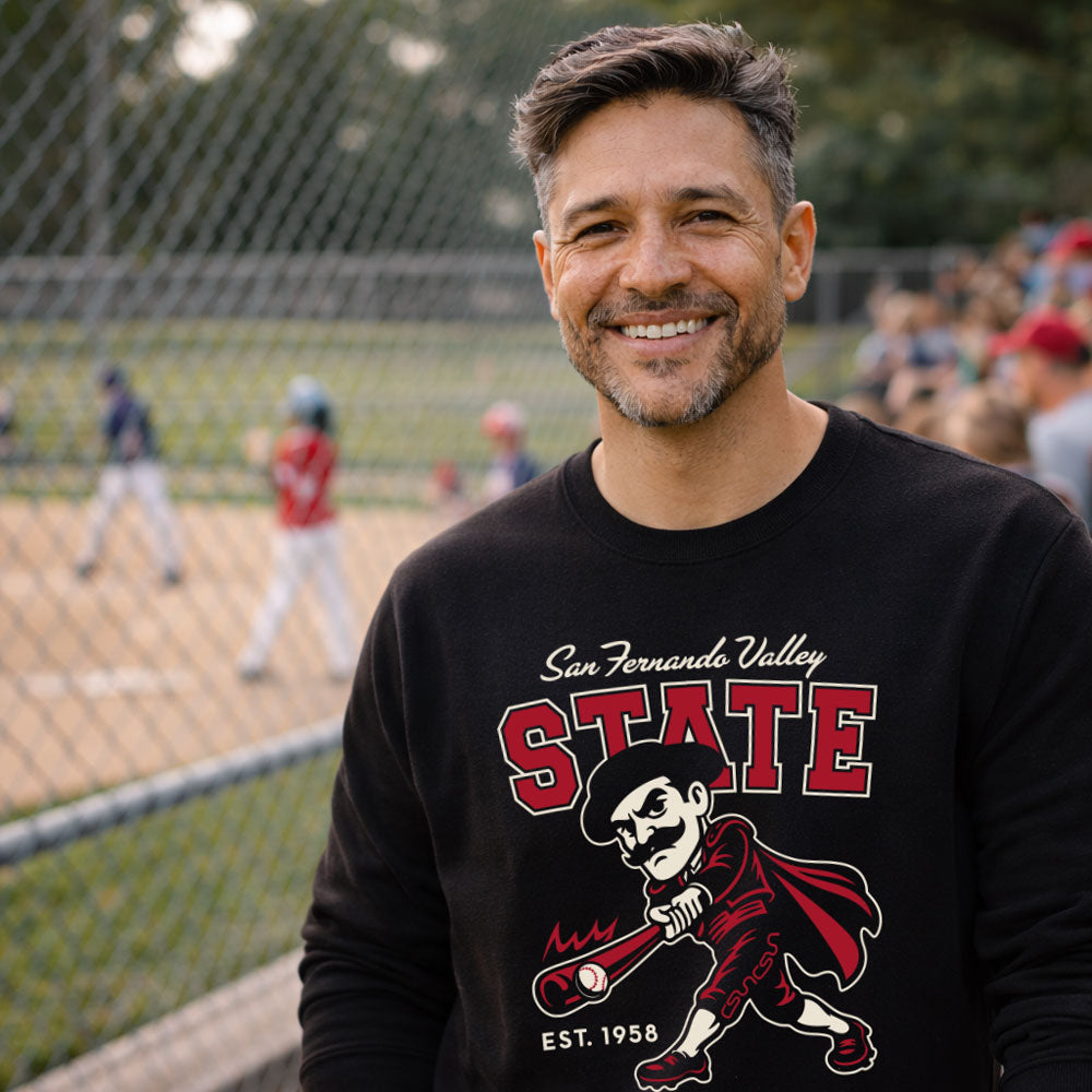 Greetees San Fernando Valley State Baseball Sweatshirt