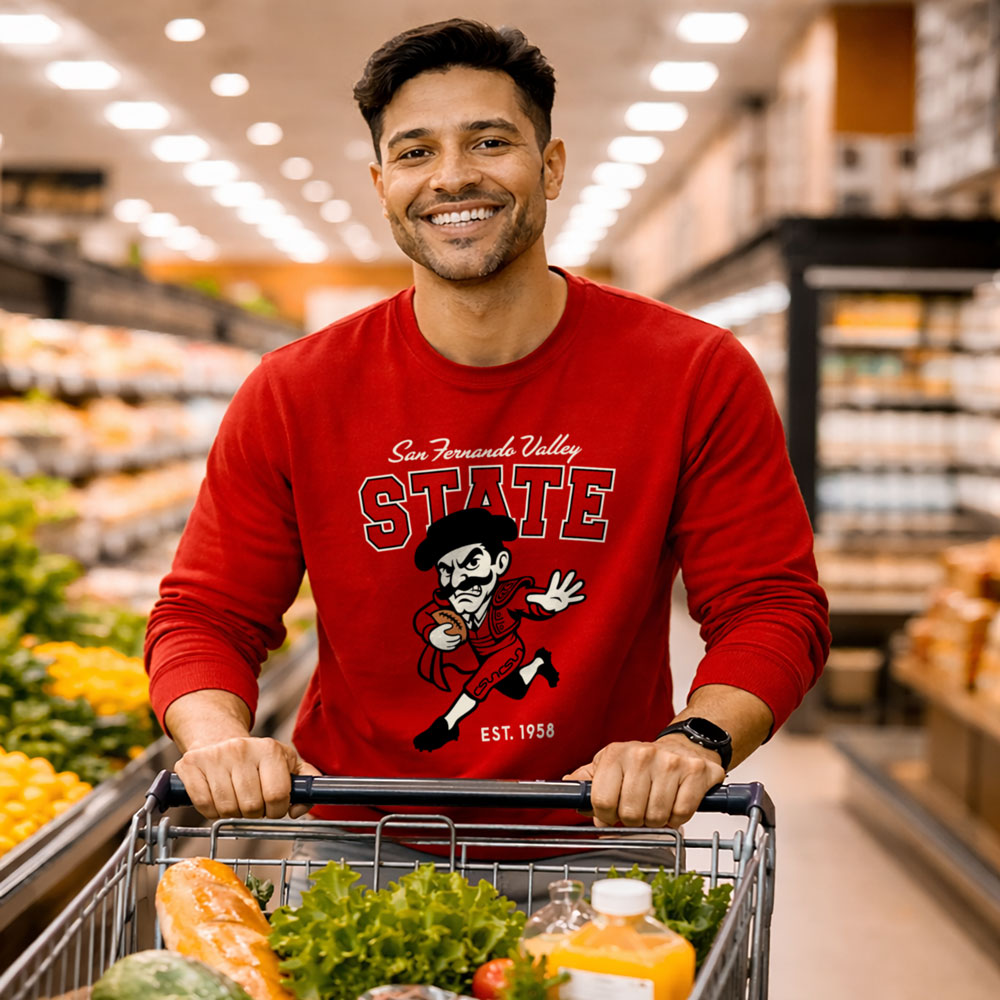 Greetees Valley St. Football Sweatshirt