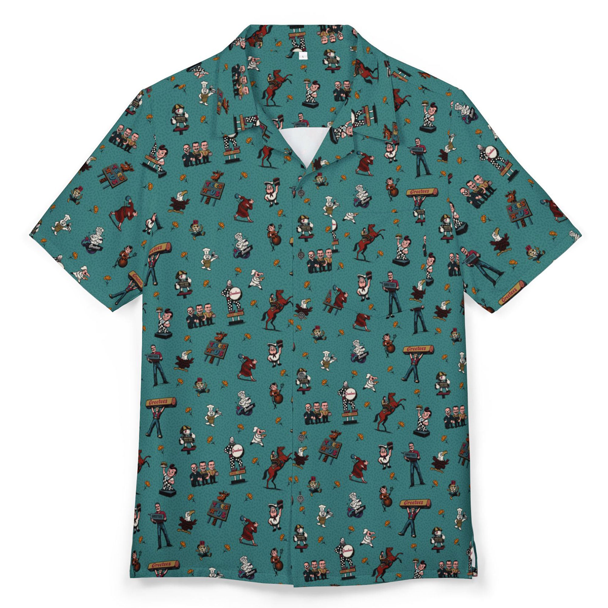Greetees Valley Icons Cool Short Sleeve Shirt